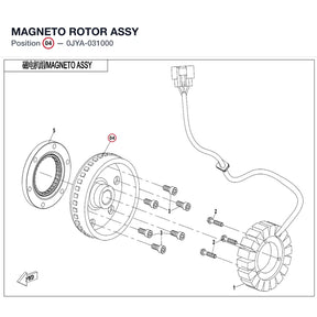 MAGNETO ROTOR ASSY product image