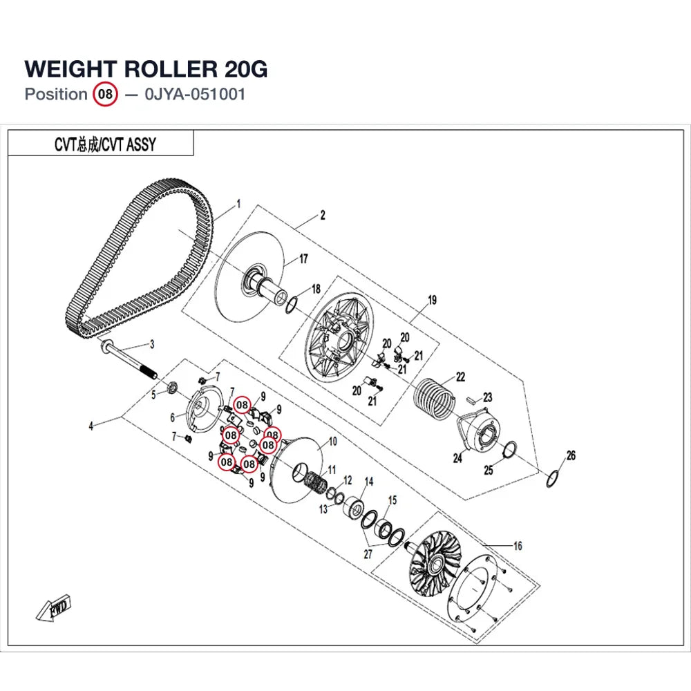 WEIGHT ROLLER product image