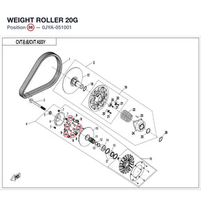 WEIGHT ROLLER product image
