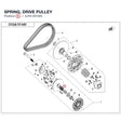 SPRING, DRIVE PULLEY product image