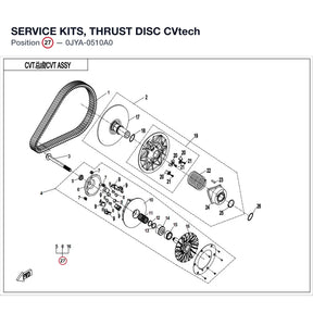 SERVICE KITS, THRUST DISC product image