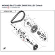MOVING PLATE ASSY, DRIVE PULLEY product image
