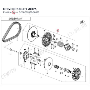 DRIVEN PULLEY ASSY. product image