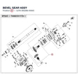 BEVEL GEAR ASSY product image
