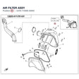 AIR FILTER ASSY product image