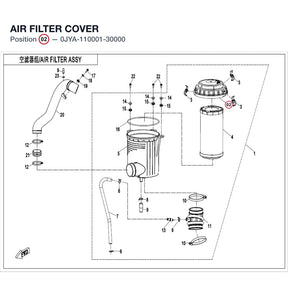 AIR FILTER COVER product image