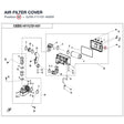 AIR FILTER COVER product image