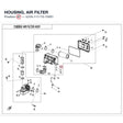HOUSING, AIR FILTER product image