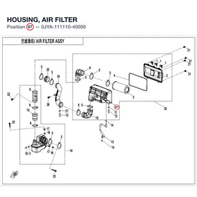 HOUSING, AIR FILTER product image
