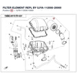 FILTER ELEMENT REPL BY 0JYA-112000-20000 product image