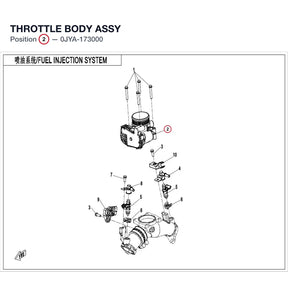 THROTTLE BODY ASSY product image
