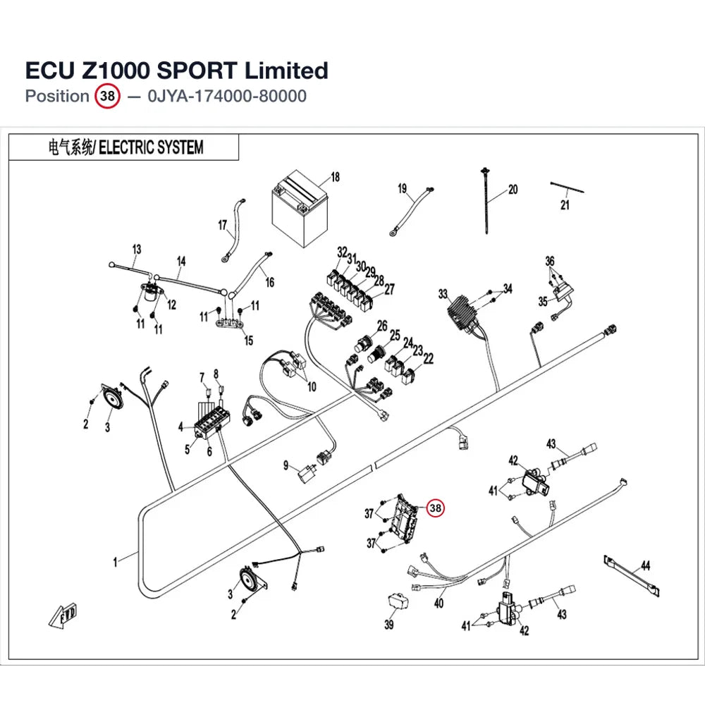 ECU Z1000 SPORT Limited product image