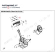 PISTON RING KIT product image
