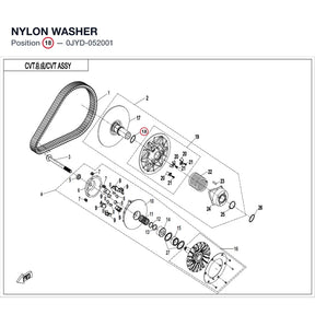 NYLON WASHER product image