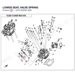 LOWER SEAT, VALVE SPRING product image