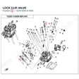LOCK CLIP, VALVE product image