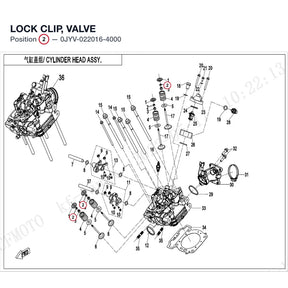 LOCK CLIP, VALVE product image