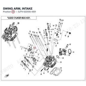 SWING ARM, INTAKE product image