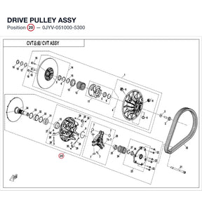 DRIVE PULLEY ASSY product image