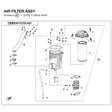 AIR FILTER ASSY product image