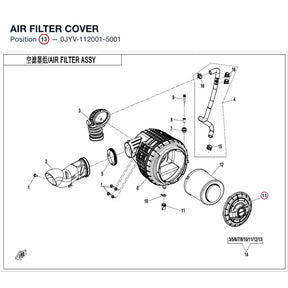 AIR FILTER COVER product image
