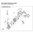 AIR INTAKE MANIFOLD ASSY product image