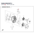 CABLE BRACKET 2 product image