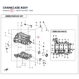 CRANKCASE ASSY product image