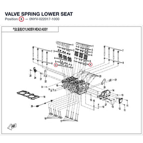 VALVE SPRING LOWER SEAT product image