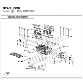REAR HOOK product image