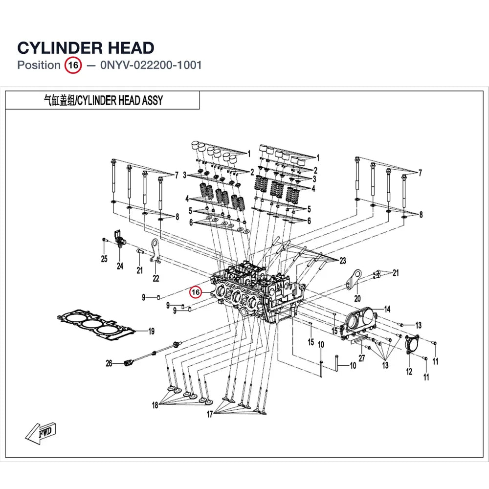 CYLINDER HEAD product image