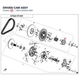 DRIVEN CAM ASSY product image
