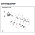 GEARSHIFT FORK SHAFT product image