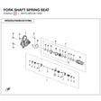FORK SHAFT SPRING SEAT product image