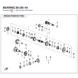 BEARING 20×26×18 product image