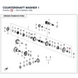 COUNTERSHAFT WASHER 1 product image