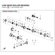 LOW GEAR ROLLER BEARING product image