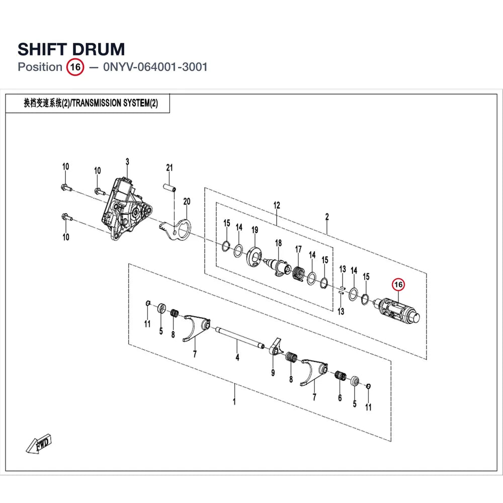 SHIFT DRUM product image