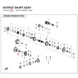 OUTPUT SHAFT ASSY product image