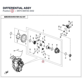 DIFFERENTIAL ASSY product image