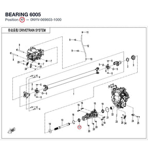 BEARING 6005 product image