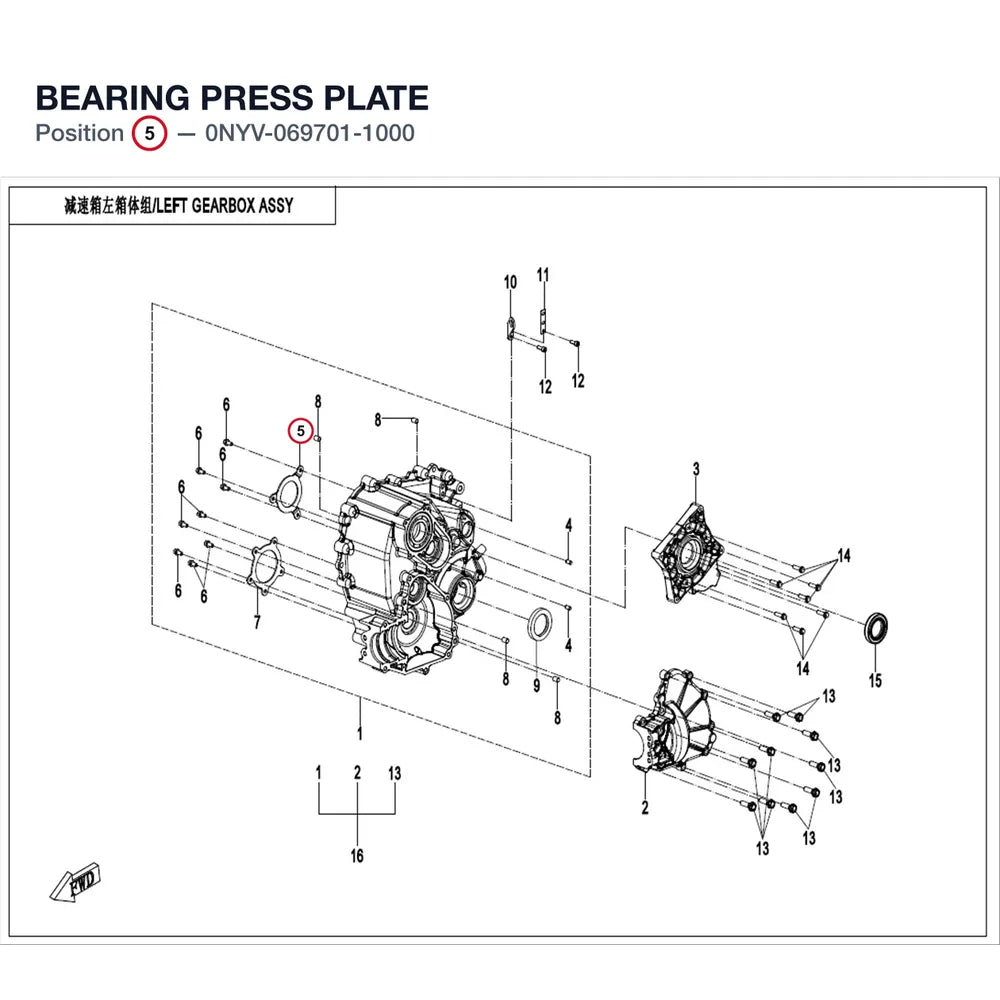 BEARING PRESS PLATE product image