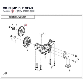 OIL PUMP IDLE GEAR product image