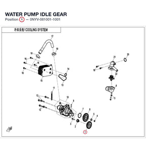 WATER PUMP IDLE GEAR product image