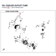 OIL COOLER OUTLET TUBE product image