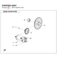 STARTER ASSY product image