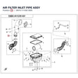 AIR FILTER INLET PIPE ASSY product image
