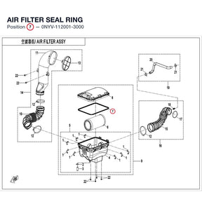 AIR FILTER SEAL RING product image