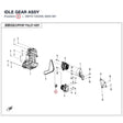IDLE GEAR ASSY product image