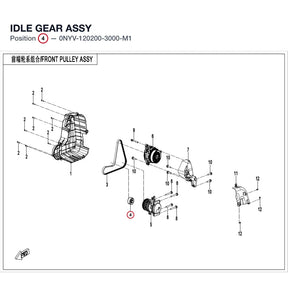 IDLE GEAR ASSY product image